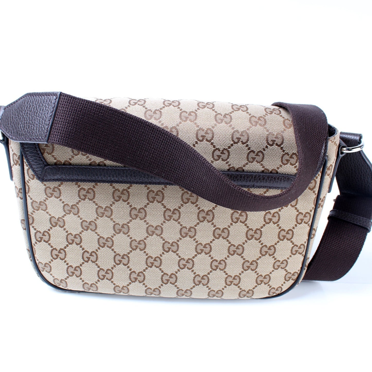 Gucci GG Messenger Canvas Travel Bag Messenger 6