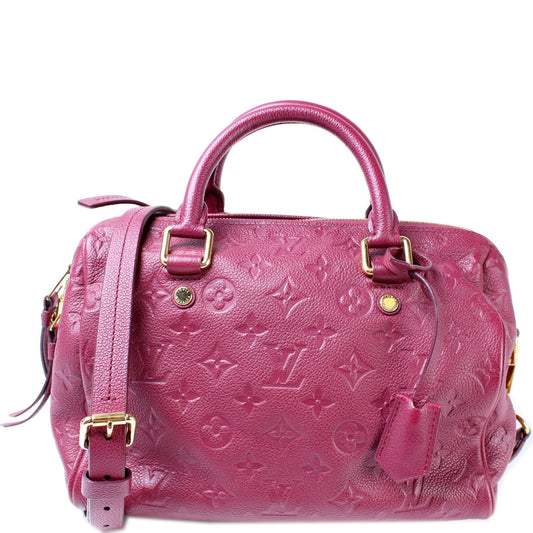 Louis Vuitton Speedy 25 Bandouliere Empreinte Handbag Empreinte 3