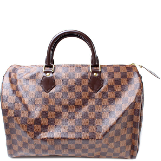 Louis Vuitton Speedy 35 Ebene Damier Handbag Ebene 23