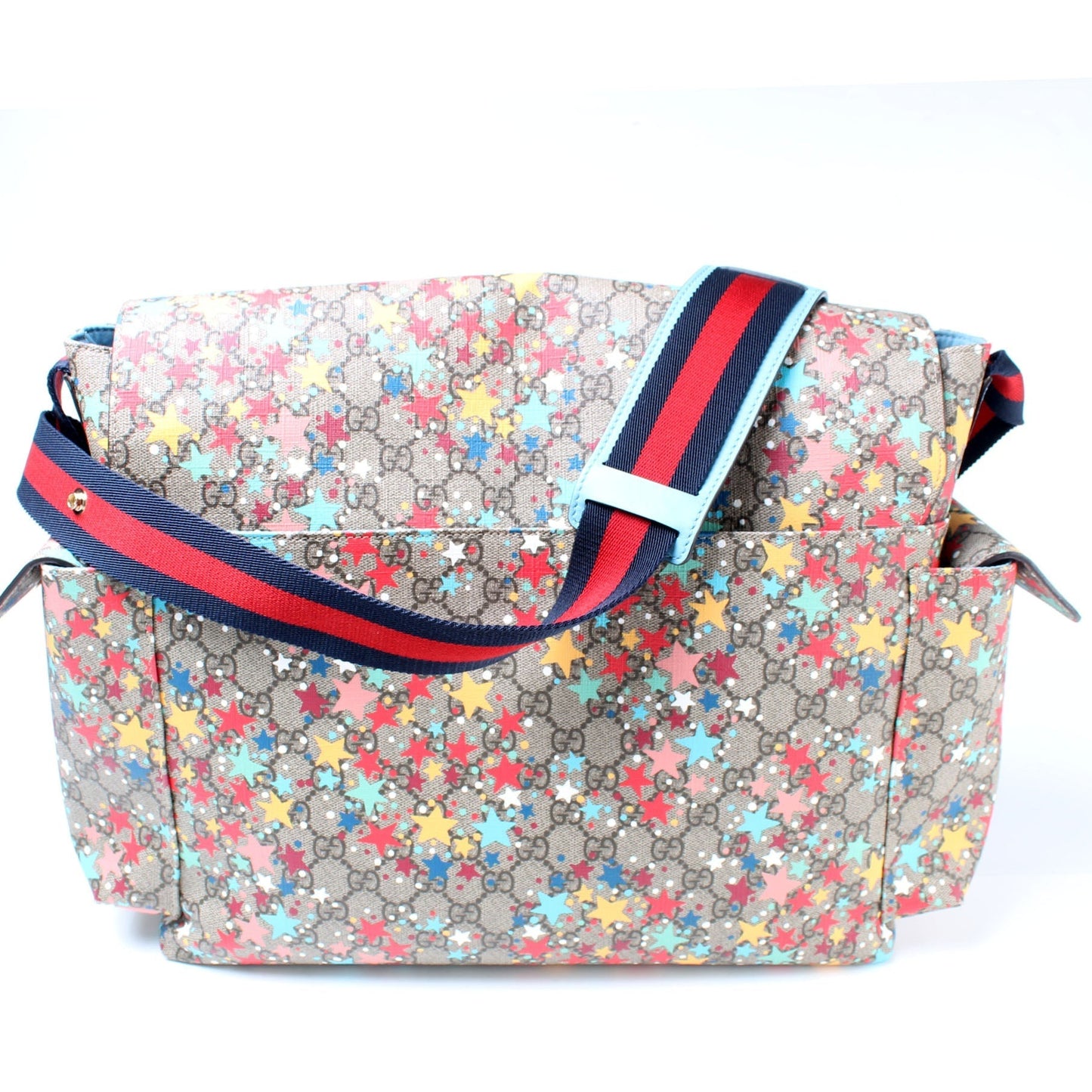 Gucci GG Diaper Canvas Travel Bag