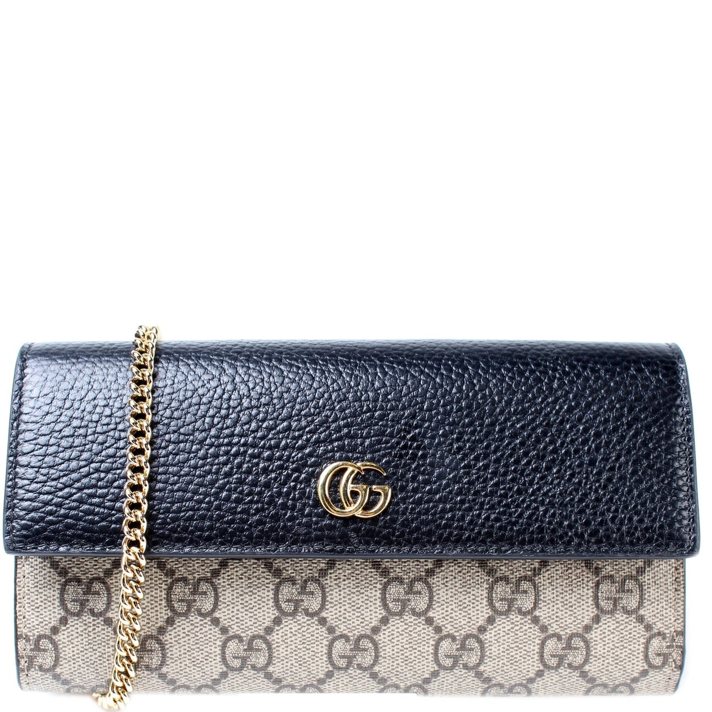 Gucci GG Marmont Chain Wallet Case