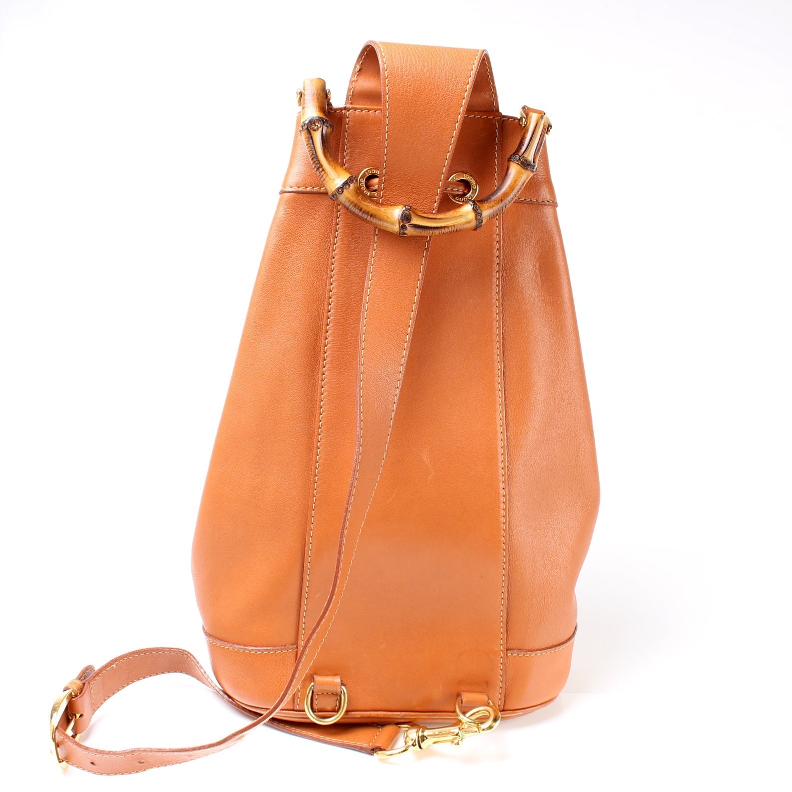Gucci 003.113. Bamboo Sling Backpack