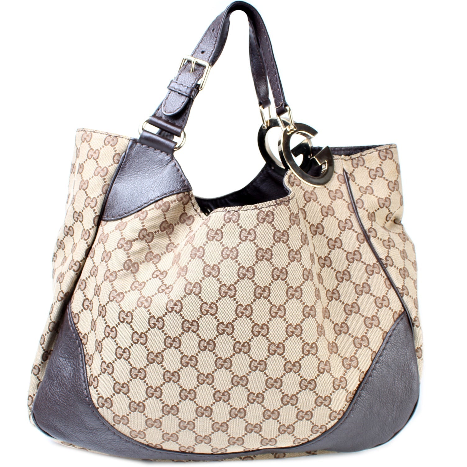 Gucci Charlotte GG Canvas Shoulder Bag