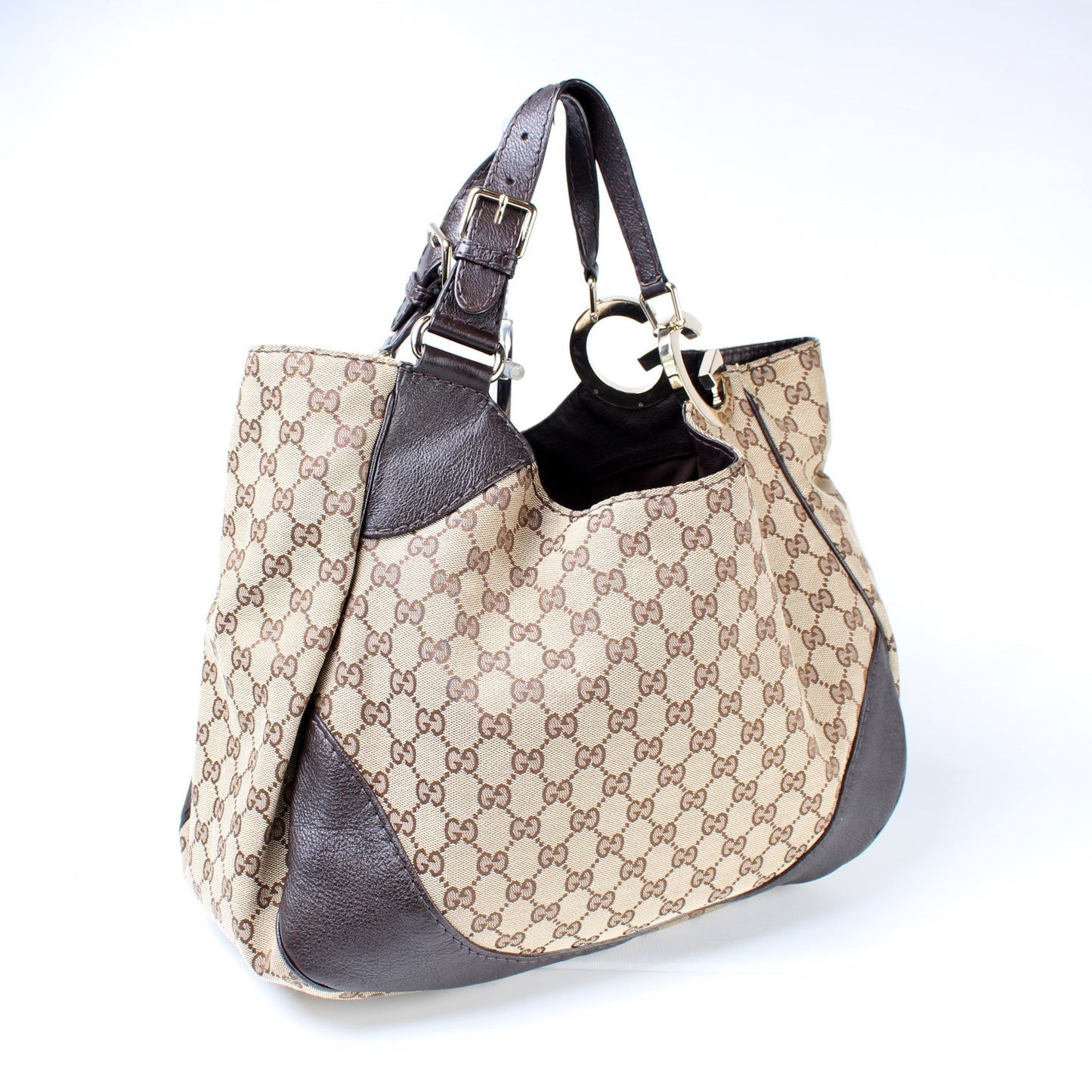 Gucci Charlotte GG Canvas Shoulder Bag