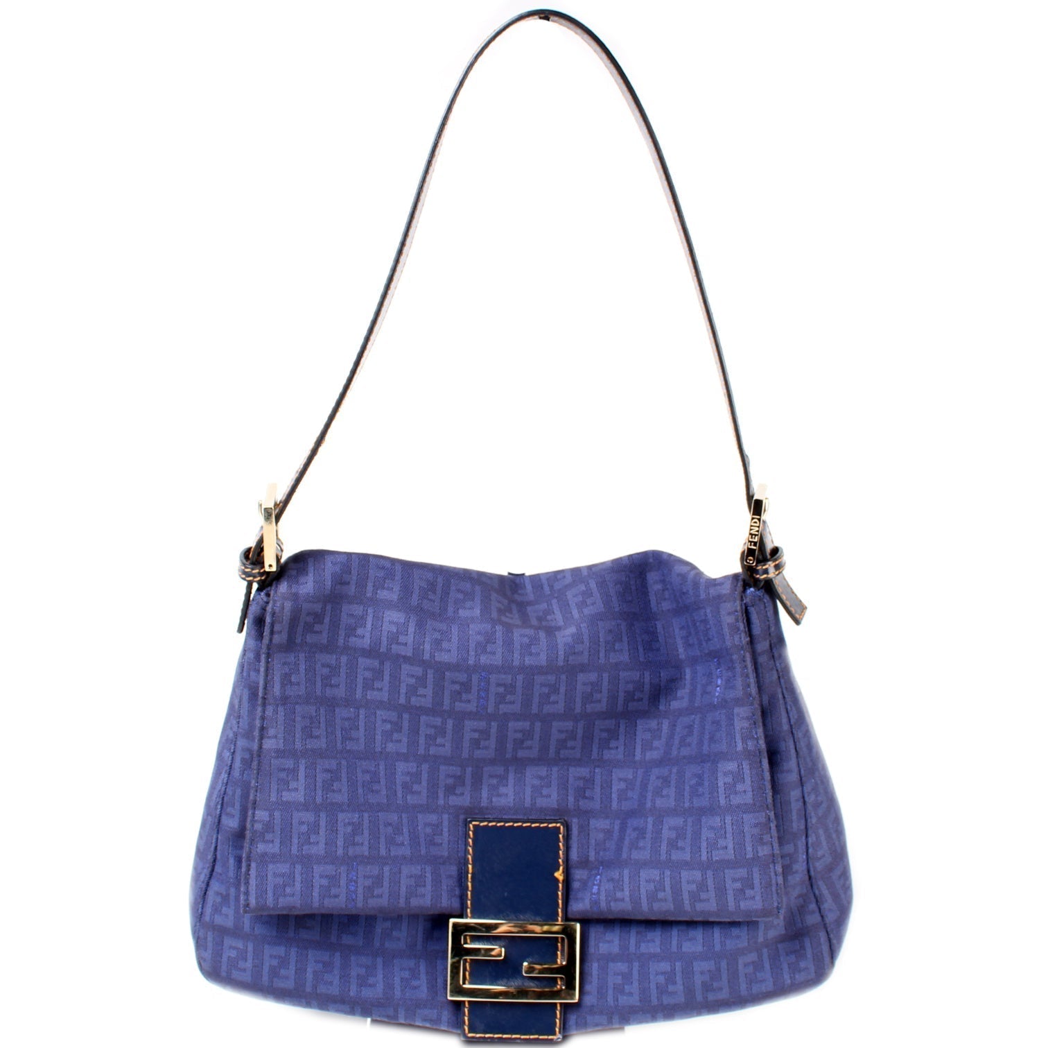 Fendi Mamma Forever Zucchino Fabric Bag Travel Bag