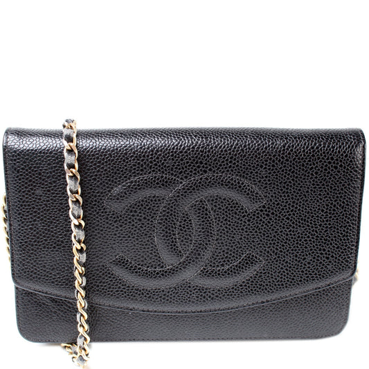 Chanel WOC Timeless CC Caviar Clutch Bag Caviar 2
