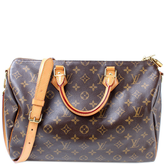Louis Vuitton Speedy 35 Bandouliere Monogram Handbag Monogram 5