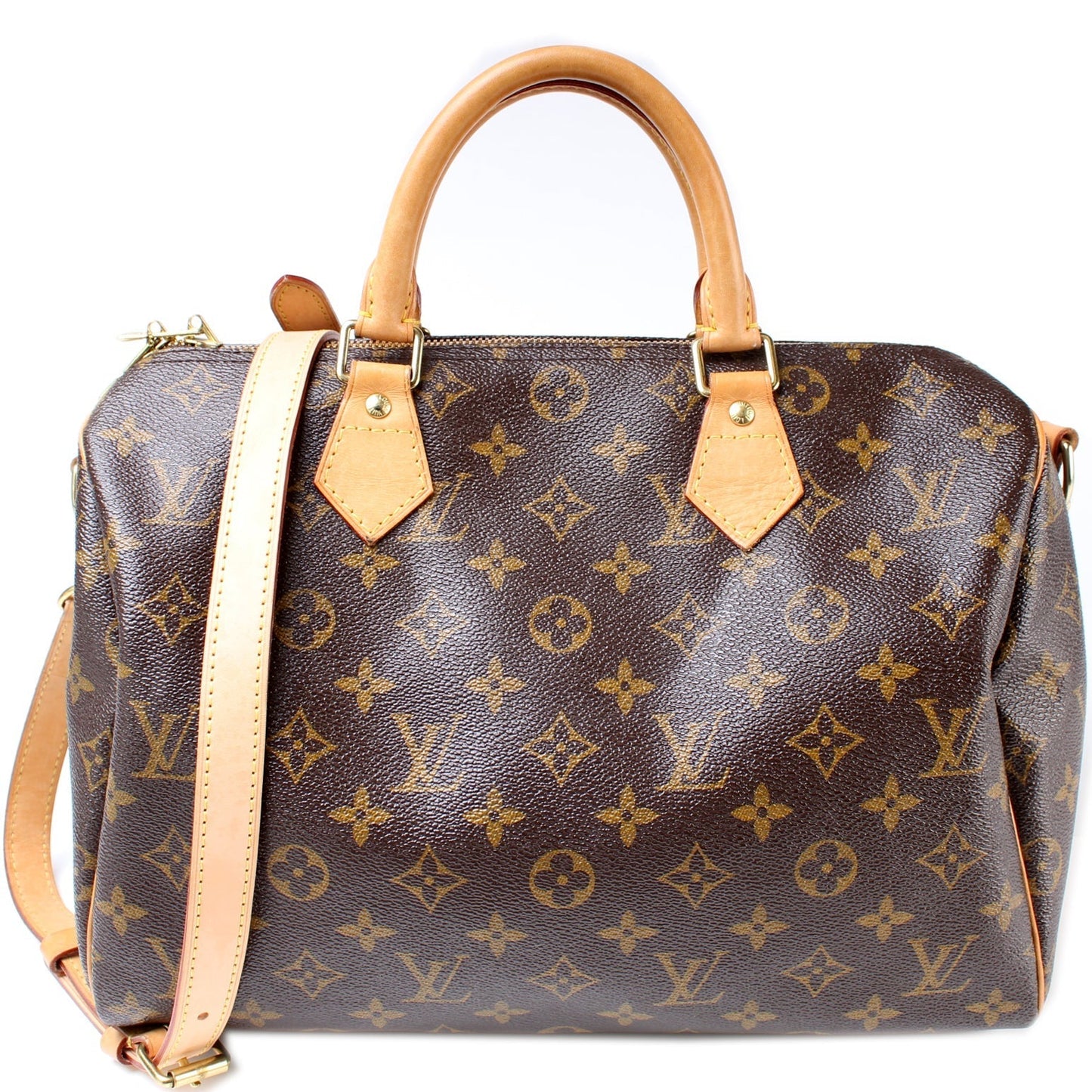 Louis Vuitton Speedy 30 Bandouliere Monogram Handbag Monogram 6