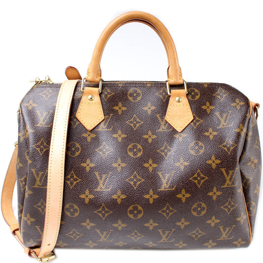 Louis Vuitton Speedy 30 Bandouliere Monogram Handbag Monogram 6