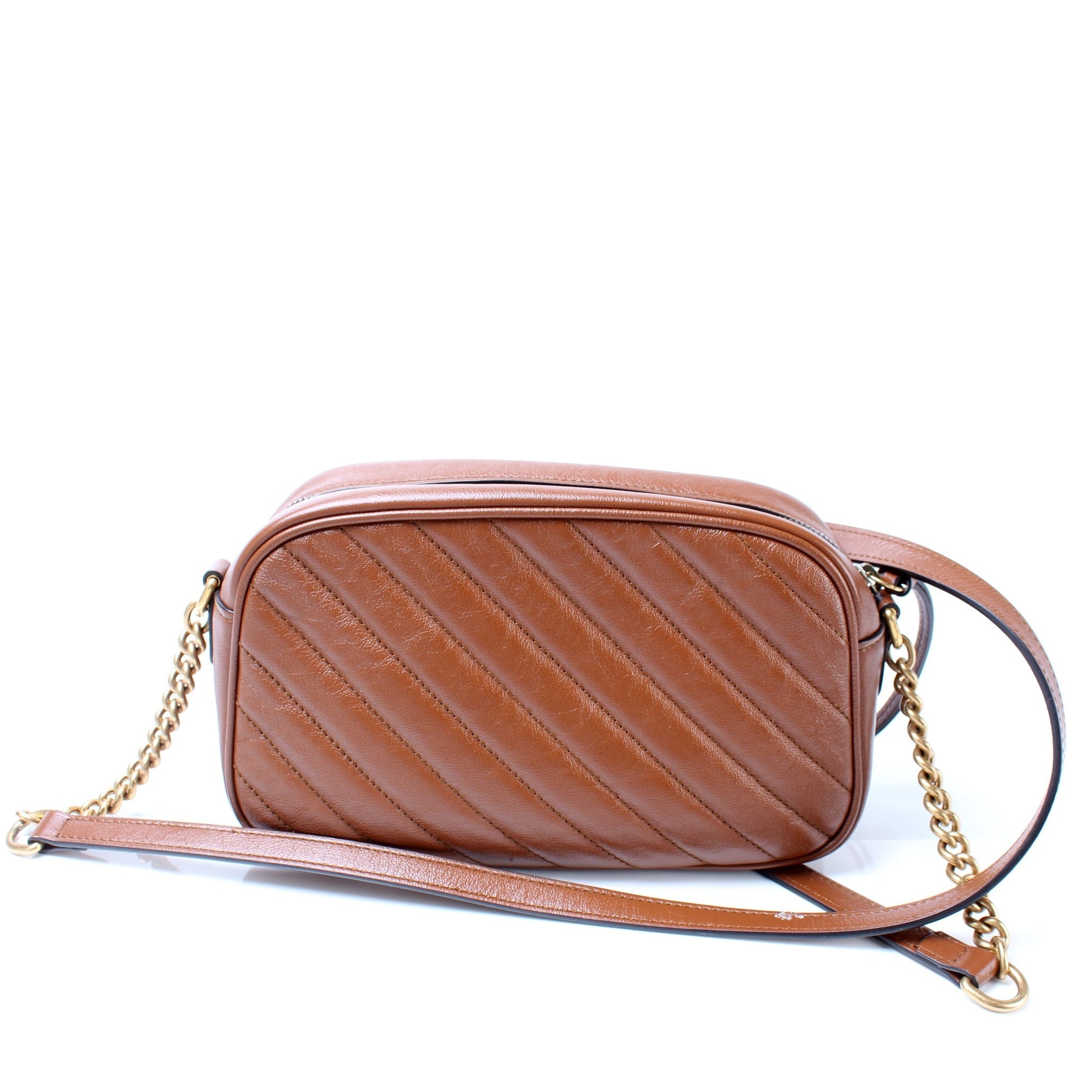 Gucci Marmont Camera Leather Small Crossbody Bag Bag 24