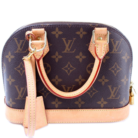 Louis Vuitton Alma BB Monogram Handbag Monogram 7