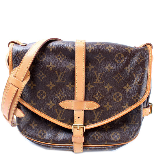Louis Vuitton Saumar 30 Monogram Handbag