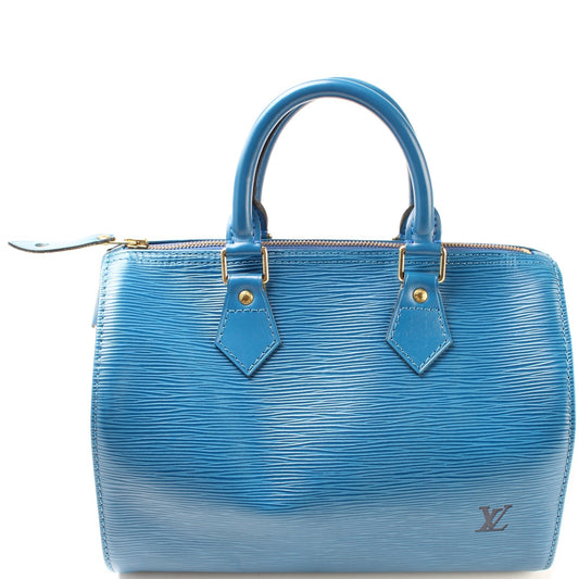Louis Vuitton Speedy 25 Epi Handbag Epi 14