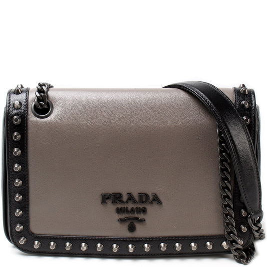 Prada Pattina Glace Calfskin Bag Travel Bag