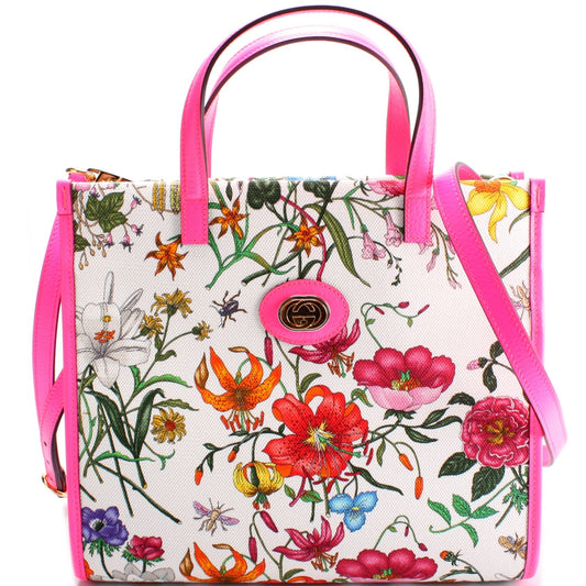 Gucci Flora Canvas Medium Tote Bag Medium 2