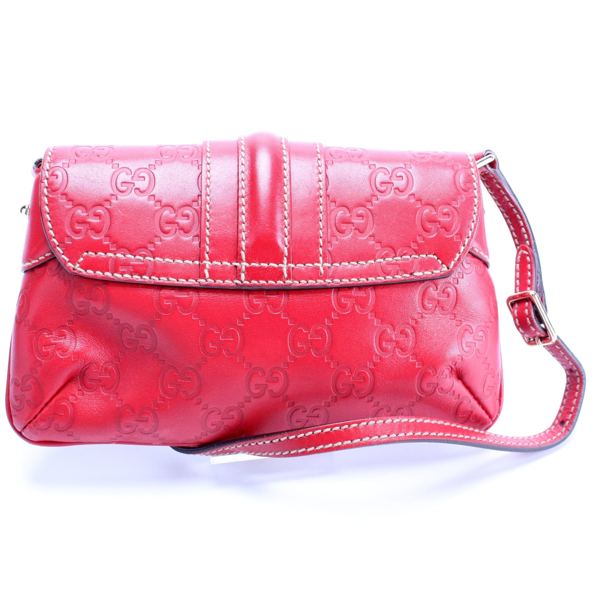 Gucci GG Heart Lock Leather Mini Bag