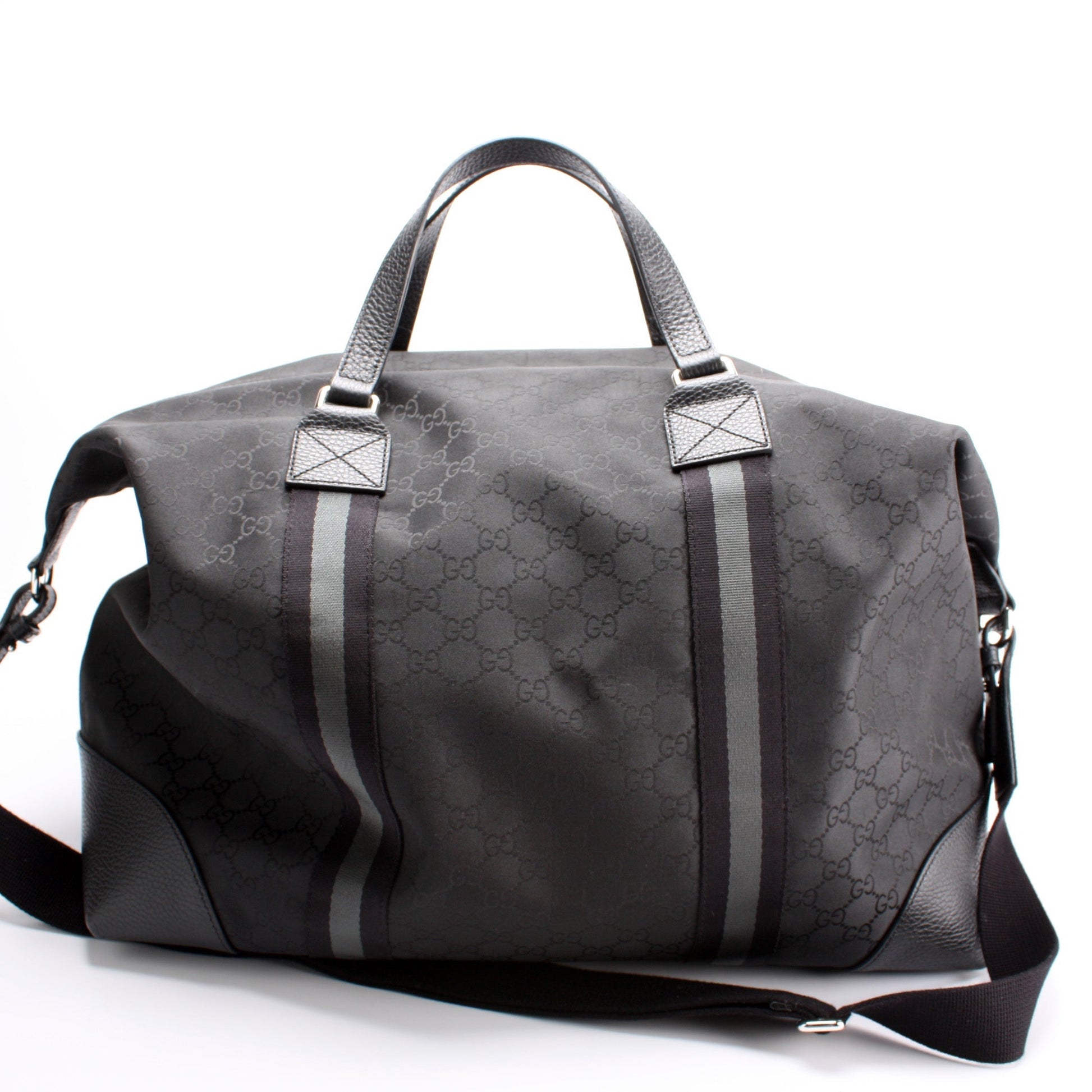 Gucci GG Extra Duffle Nylon Large Travel Bag