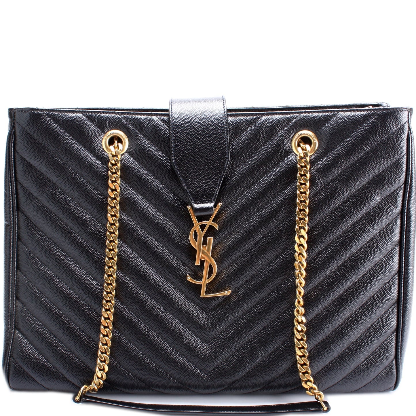 YSL Saint Laurent Saint Laurent Grain De Poudre Shopping Tote Tote Bag