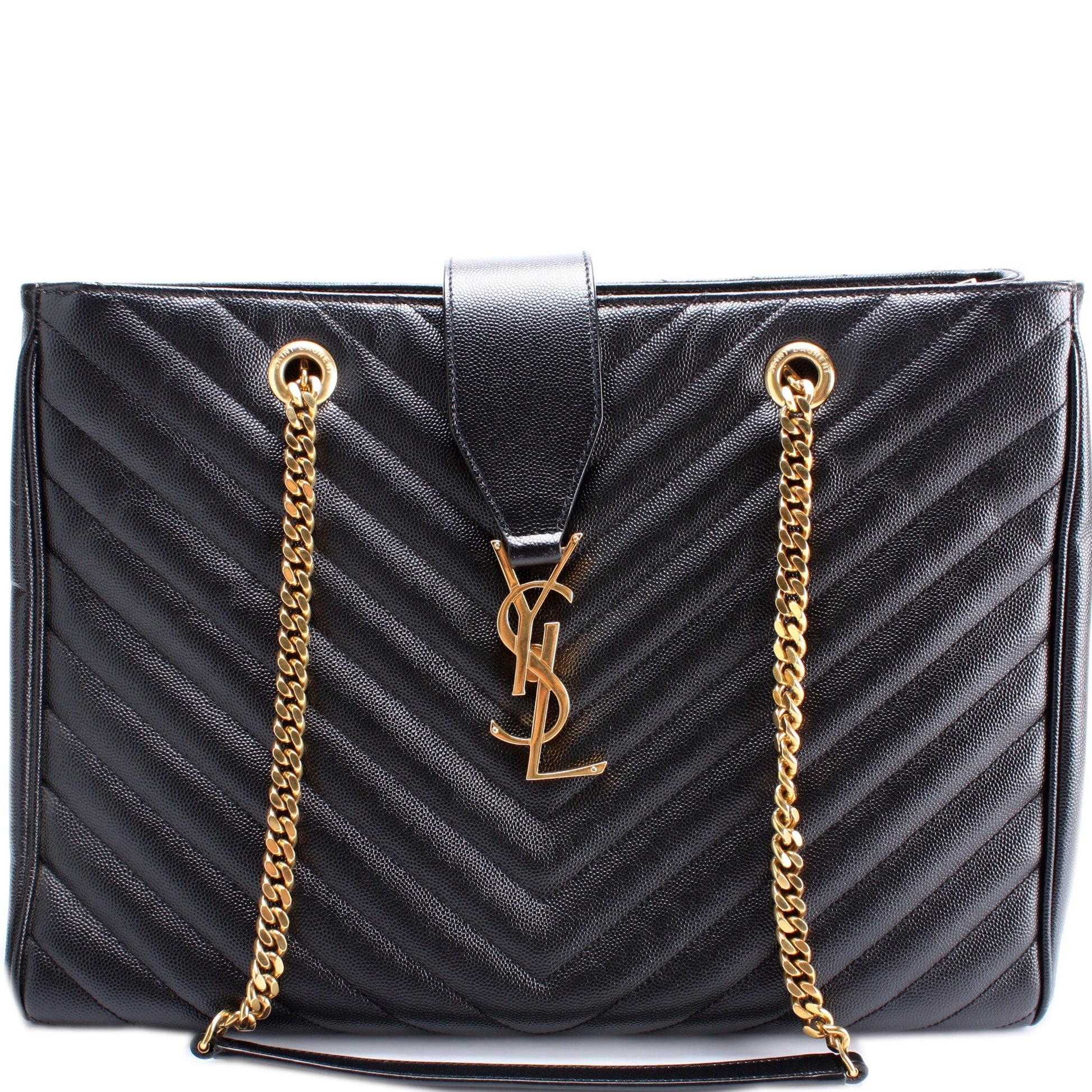 YSL Saint Laurent Saint Laurent Grain De Poudre Shopping Tote Tote Bag