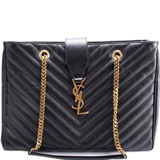 YSL Saint Laurent Saint Laurent Grain De Poudre Shopping Tote Tote Bag