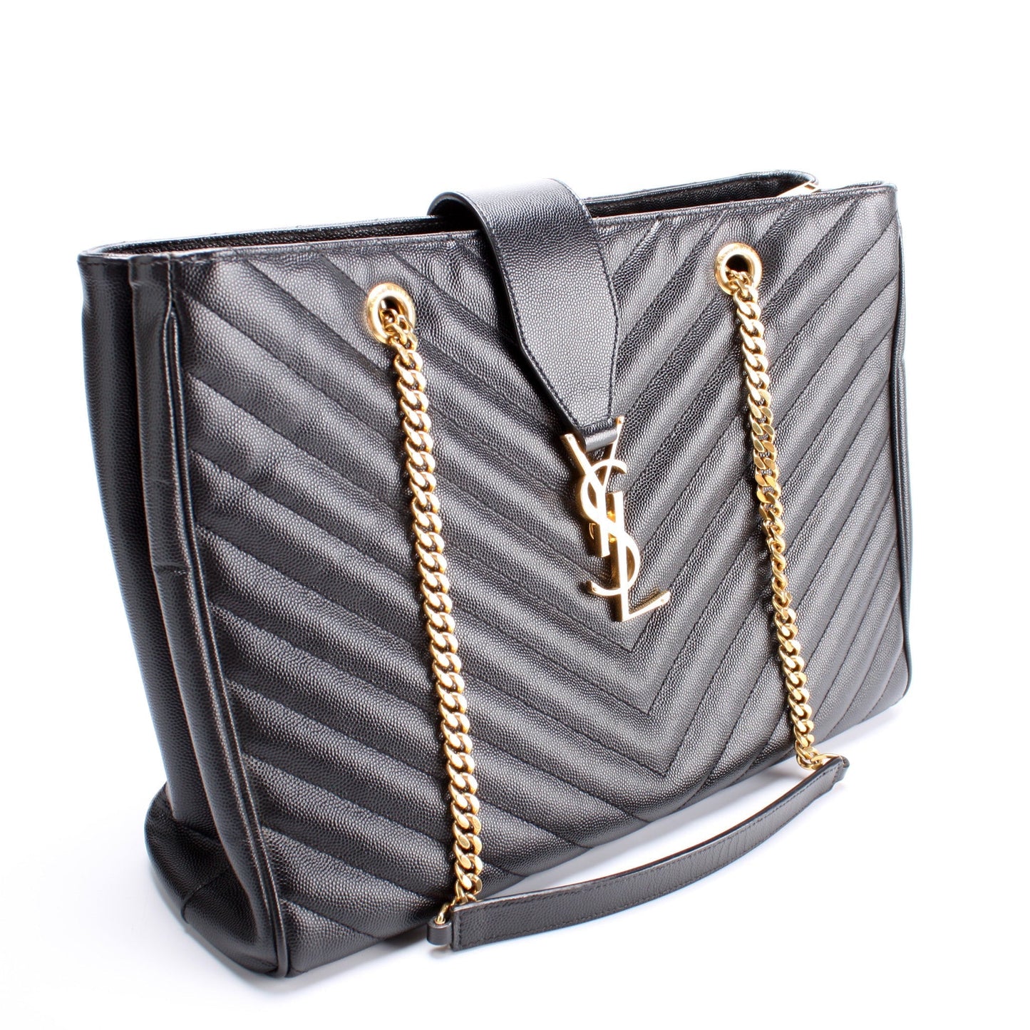 YSL Saint Laurent Saint Laurent Grain De Poudre Shopping Tote Tote Bag