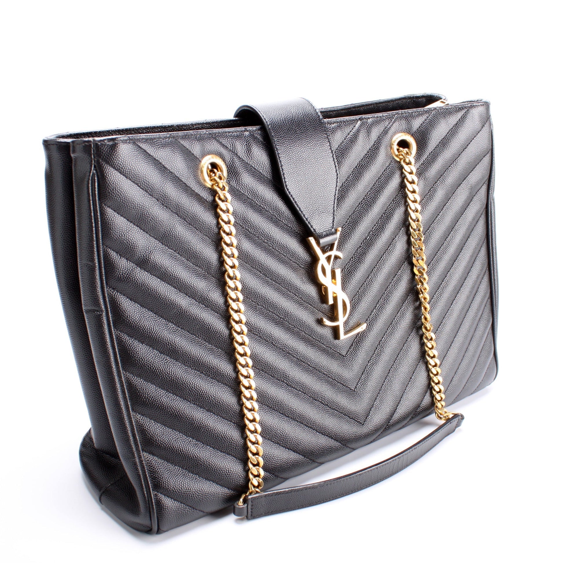 YSL Saint Laurent Saint Laurent Grain De Poudre Shopping Tote Tote Bag