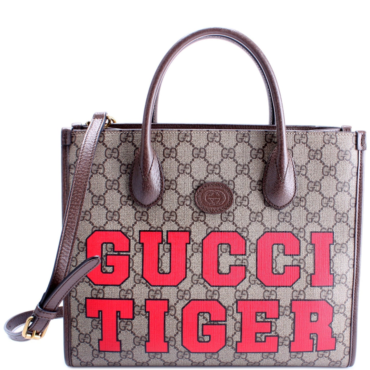 Gucci GG Supreme Tiger Tote Bag Tote 1