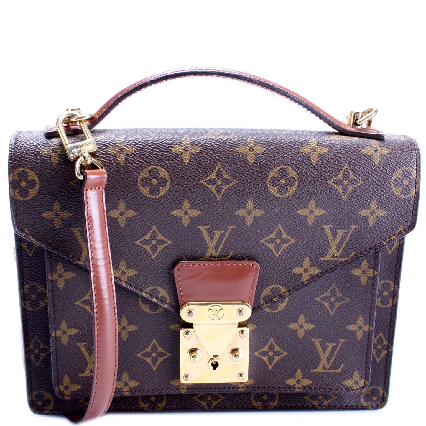Louis Vuitton Monceau Monogram Handbag Monogram 1