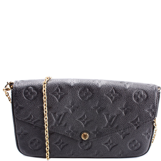 Louis Vuitton Pochette Felicie Empreinte Clutch Bag Empreinte 36