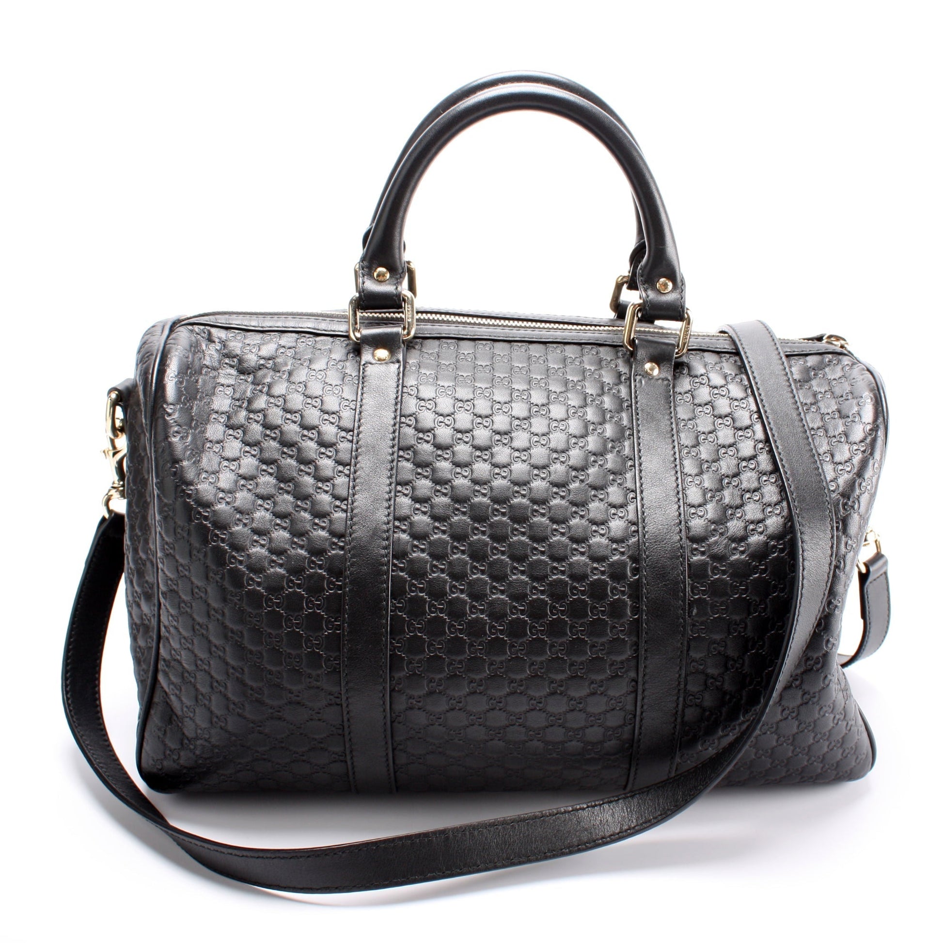 Gucci Boston W Strap Micro Travel Bag