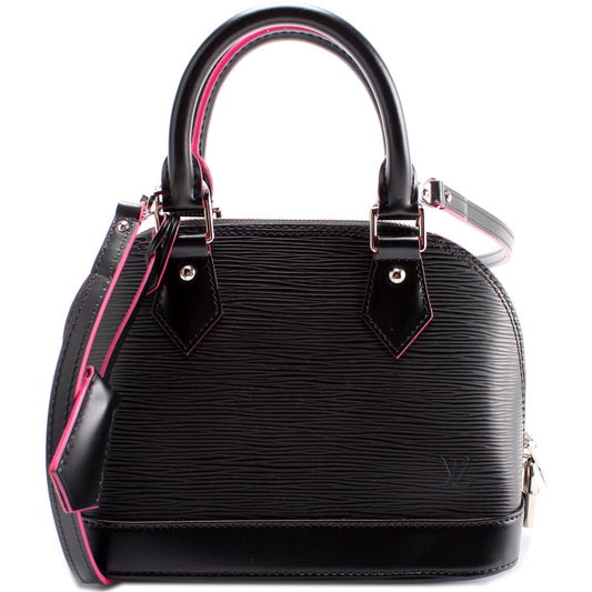 Louis Vuitton Alma BB Epi Handbag Epi 8