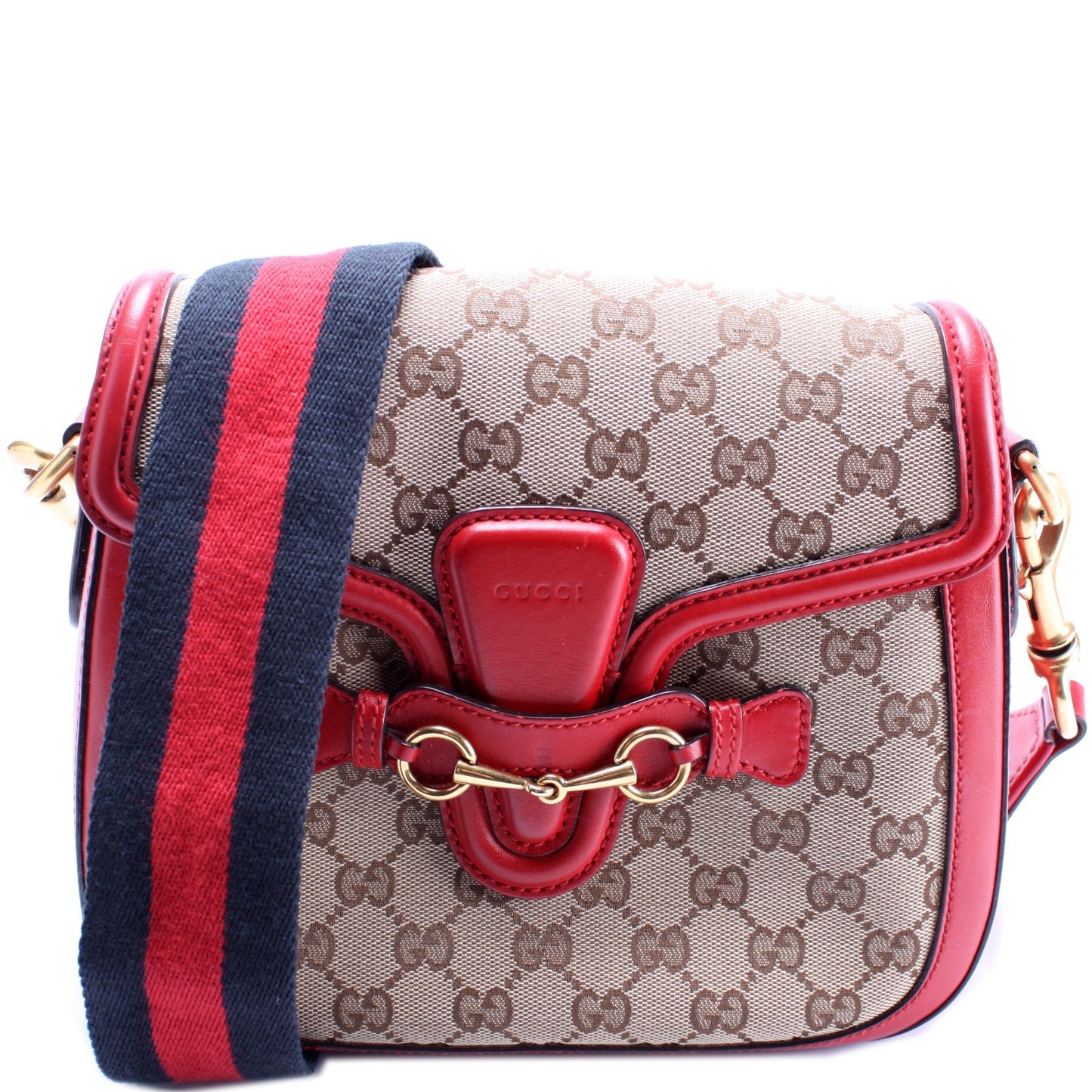 Gucci GG Lady Web Original Canvas Shoulder Bag Bag 1