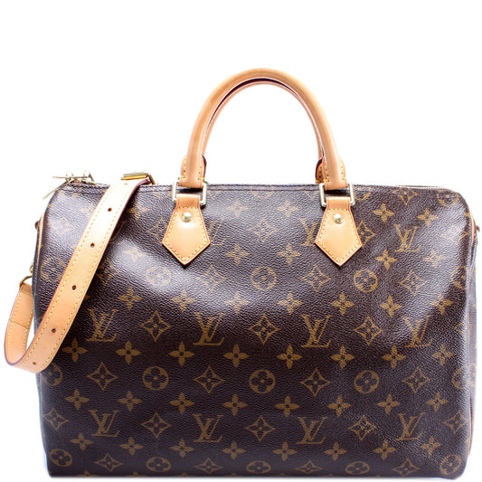 Louis Vuitton Speedy 35 Bandouliere Monogram Handbag Monogram 3