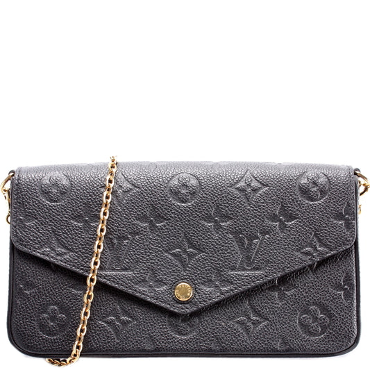 Louis Vuitton Pochette Felicie Empreinte Clutch Bag Empreinte 33