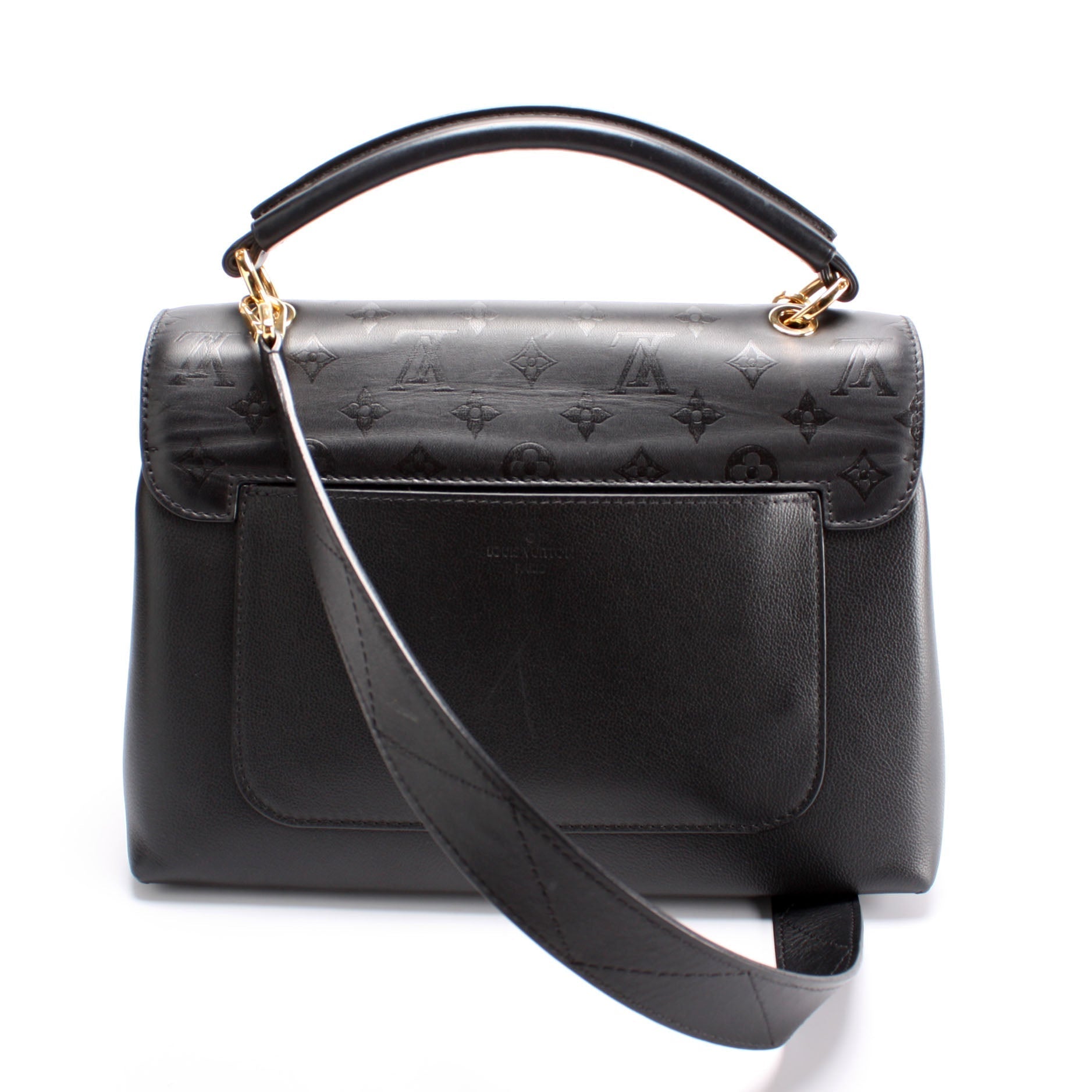 Louis Vuitton Very One Handle Calfskin Monogram Handbag