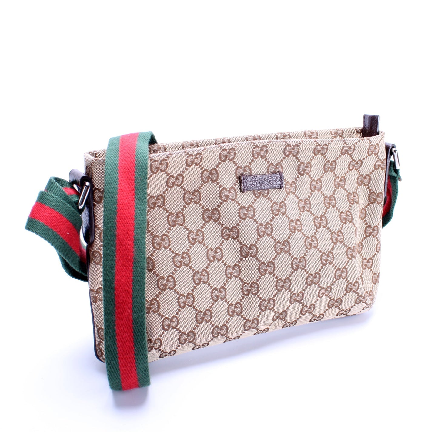 Gucci Shelly Web Shoulder Bag