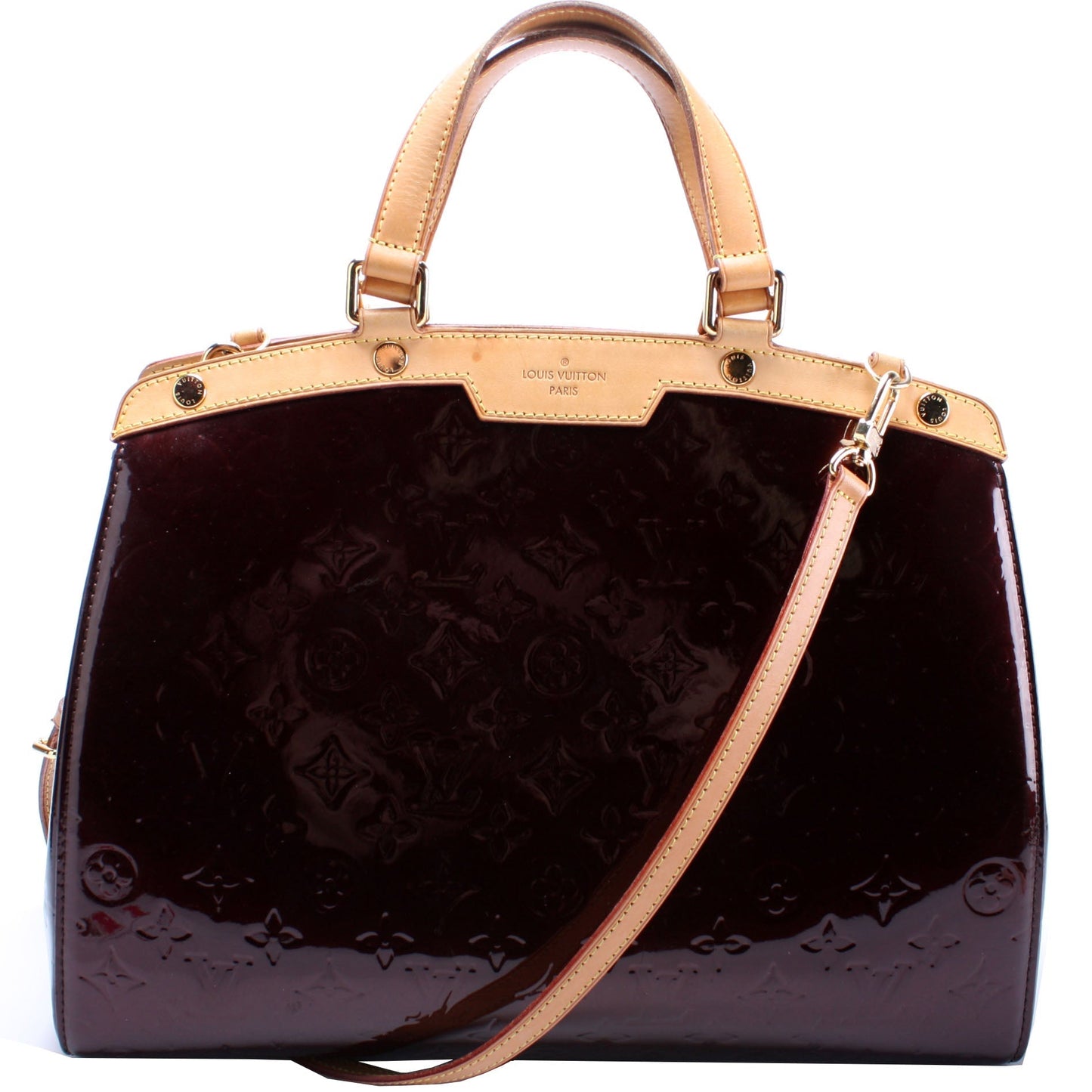 Louis Vuitton Brea GM Vernis Handbag