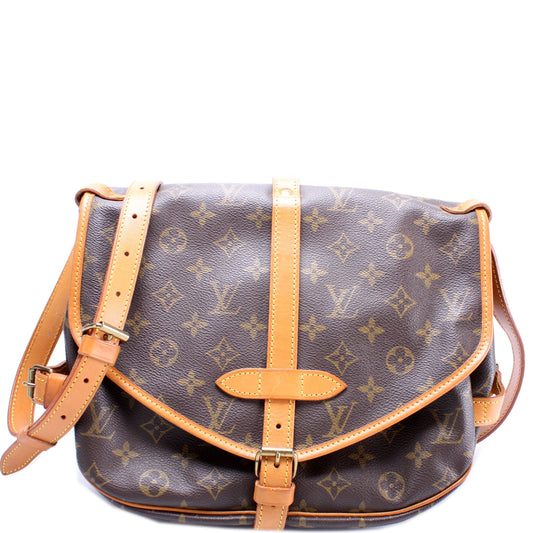 Louis Vuitton Saumar 30 Monogram Handbag Monogram 2