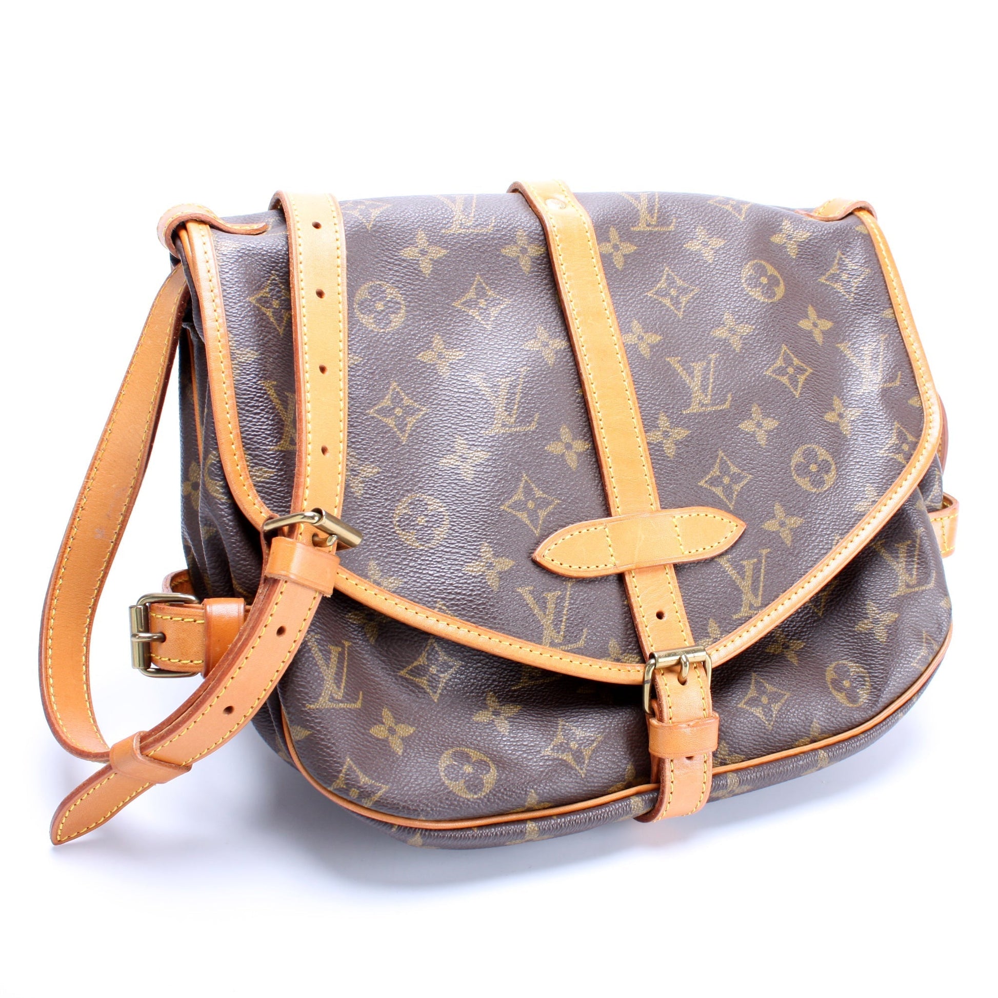Louis Vuitton Saumar 30 Monogram Handbag Monogram 1