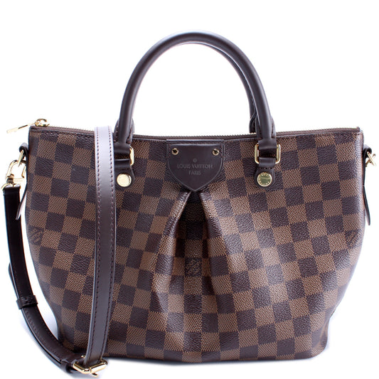 Louis Vuitton Siena Ebene PM Damier Handbag Ebene 7