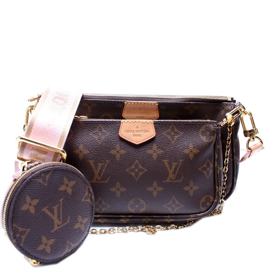 Louis Vuitton Multi Pochette Monogram Clutch Bag Monogram 9