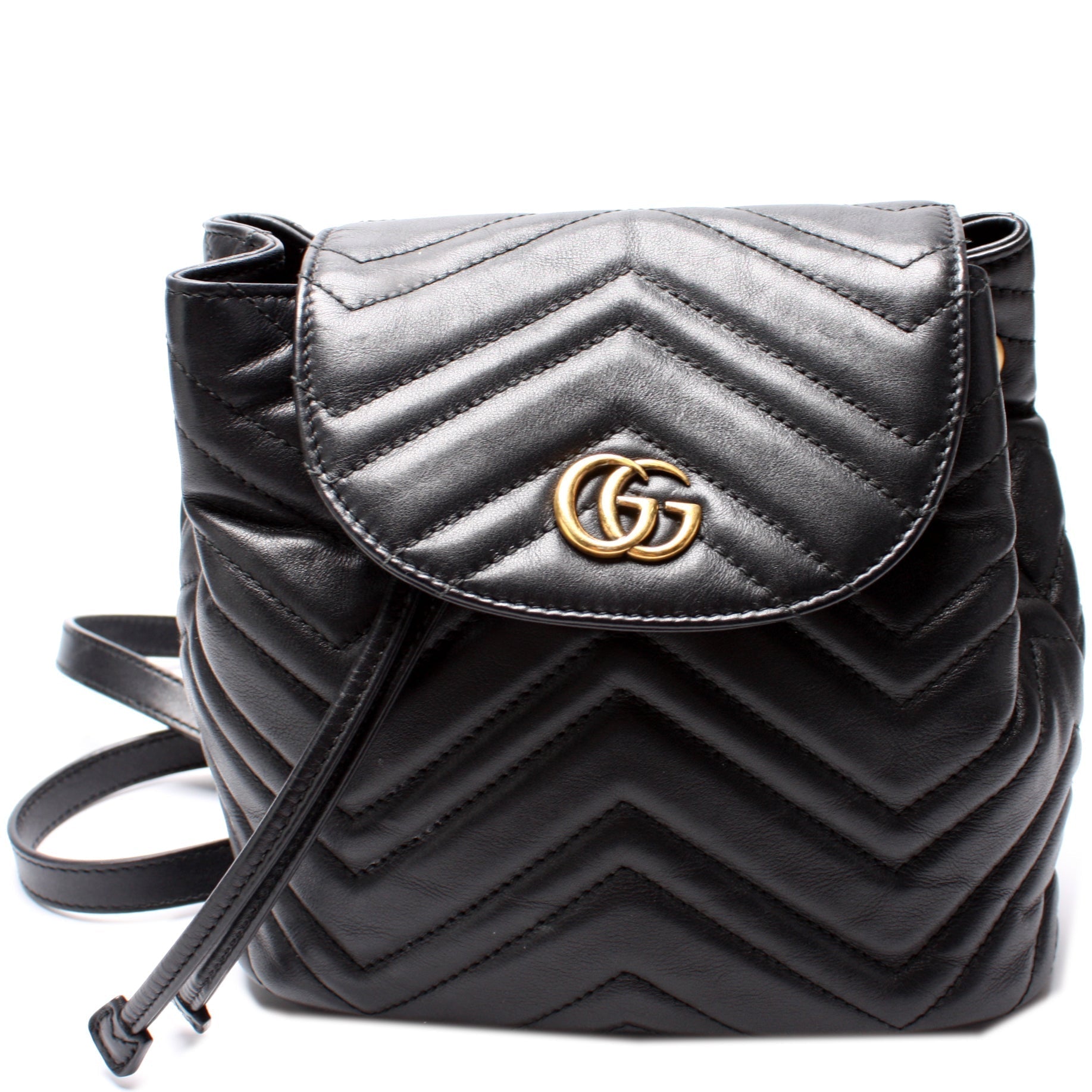 Gucci Marmont Backpack Leather Mini