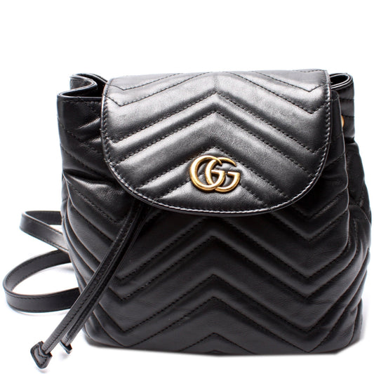Gucci Marmont Backpack Leather Mini