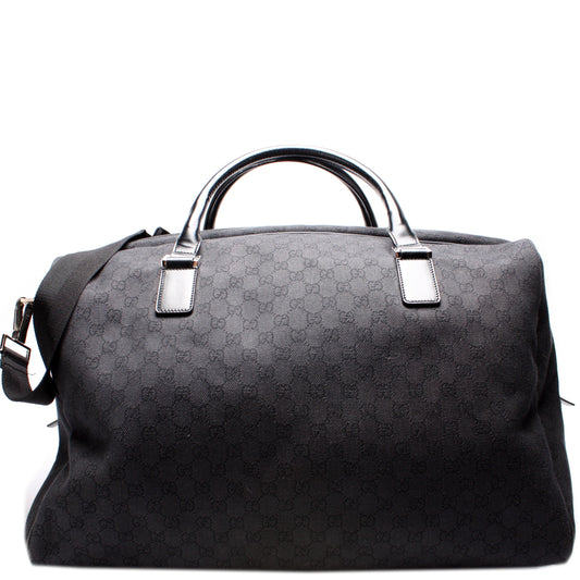 Gucci GG Duffle Canvas Large Travel Bag