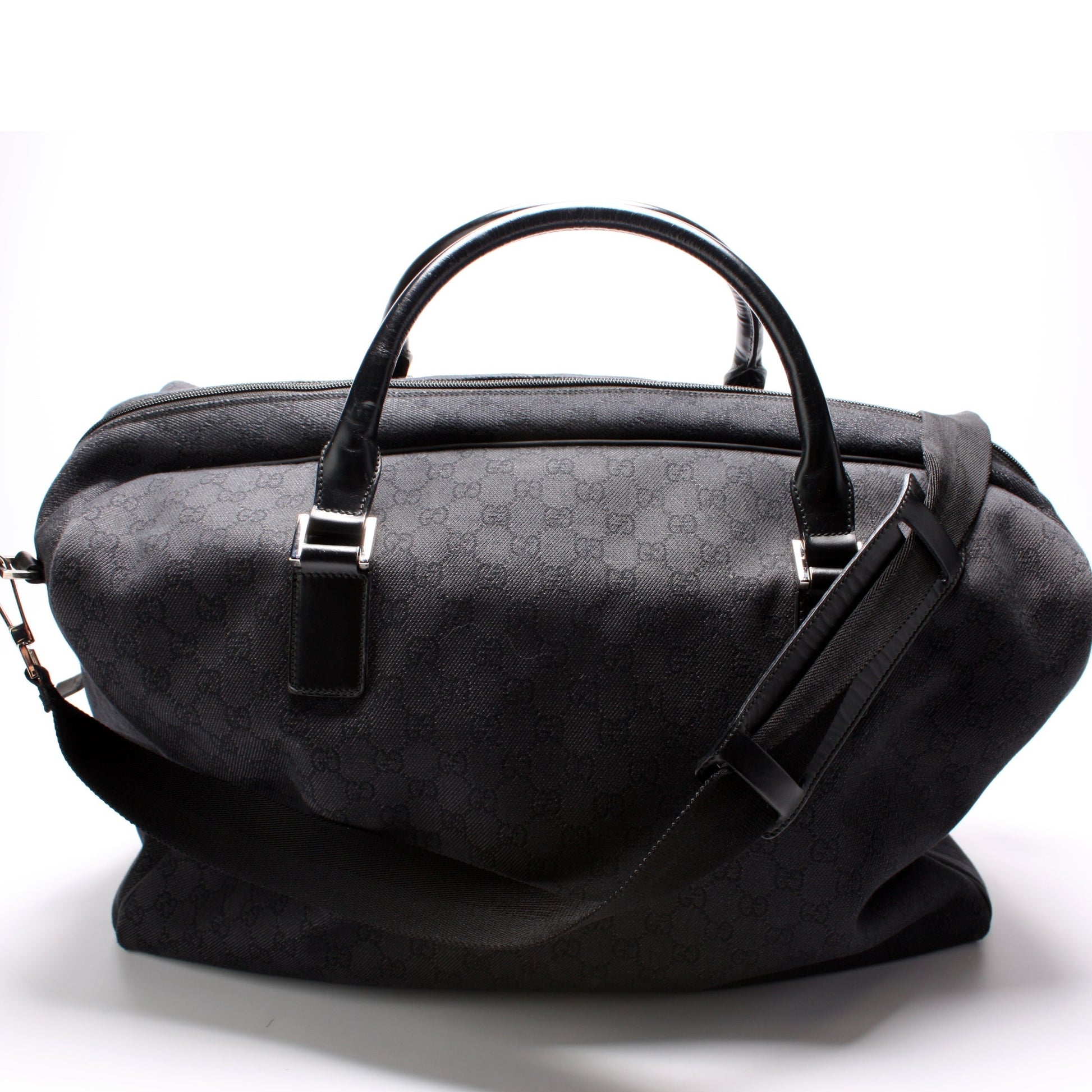 Gucci GG Duffle Canvas Large Travel Bag
