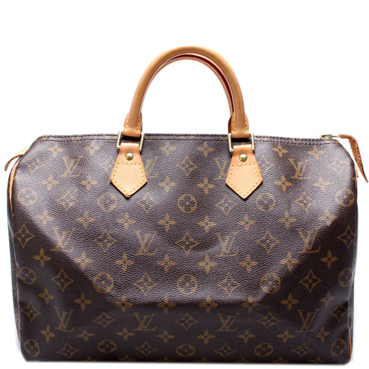 Louis Vuitton Speedy 35 Monogram Handbag Monogram 32