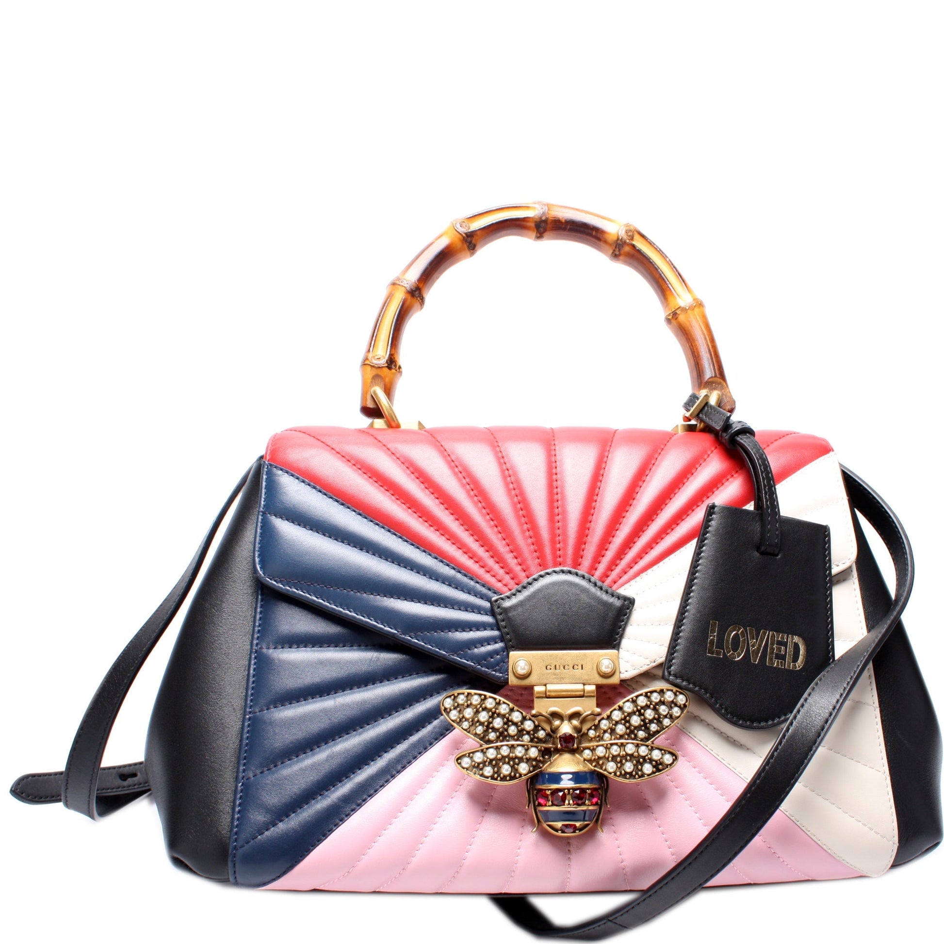 Gucci Queen Margaret Top Handle Travel Bag Handle 1