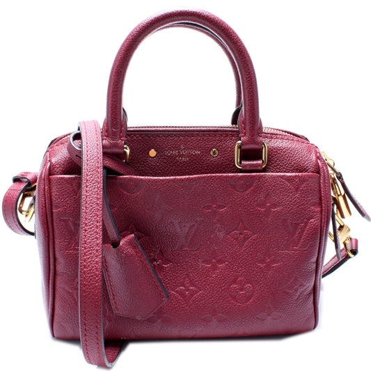 Louis Vuitton Speedy 20 Bandouliere NM Empreinte Handbag Nm 1