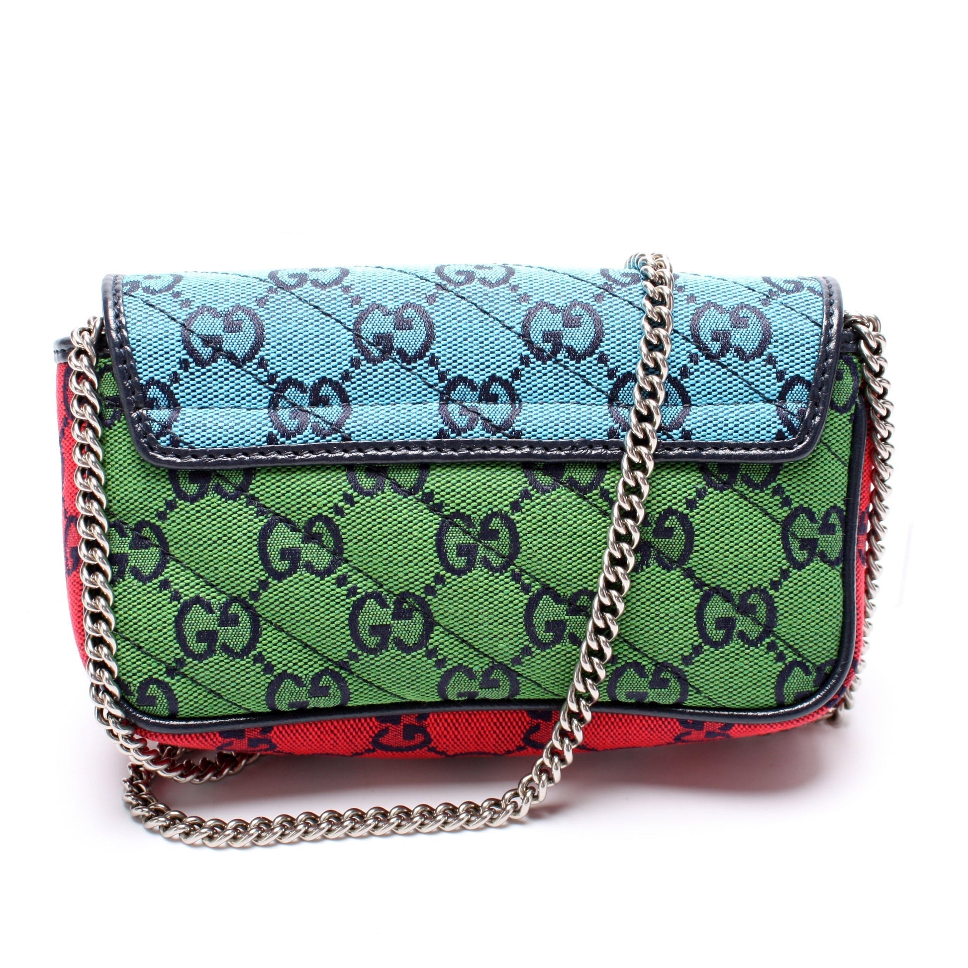 Gucci Marmont Canvas Mini Flap Travel Bag Flap 1