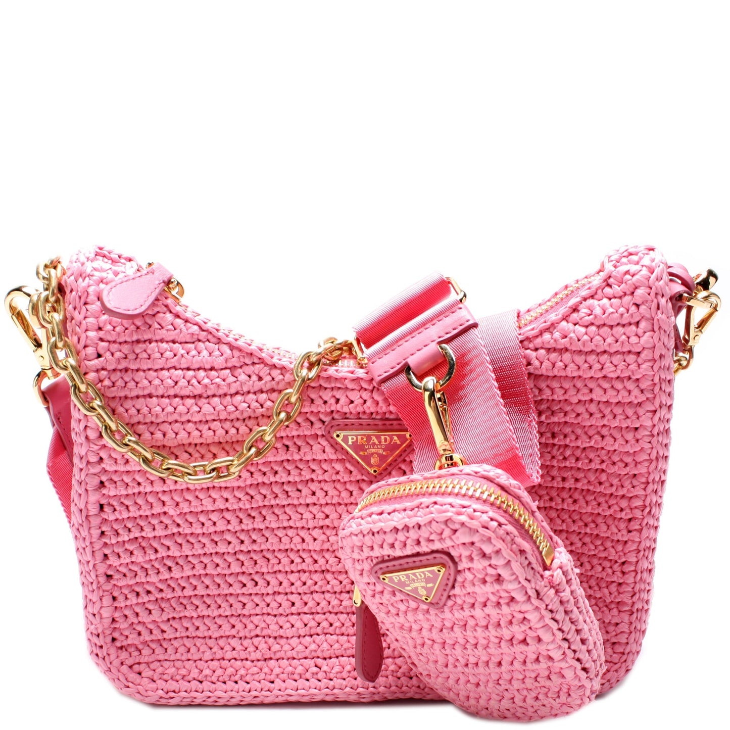 Prada Re Edition Shoulder Bag Raffia